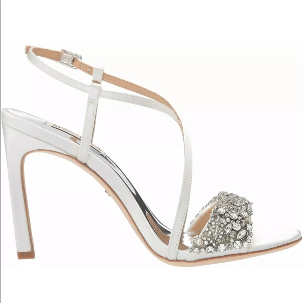 Badgley Mischka Elana sandal, NWT, 6, wedding - Picture 2 of 9